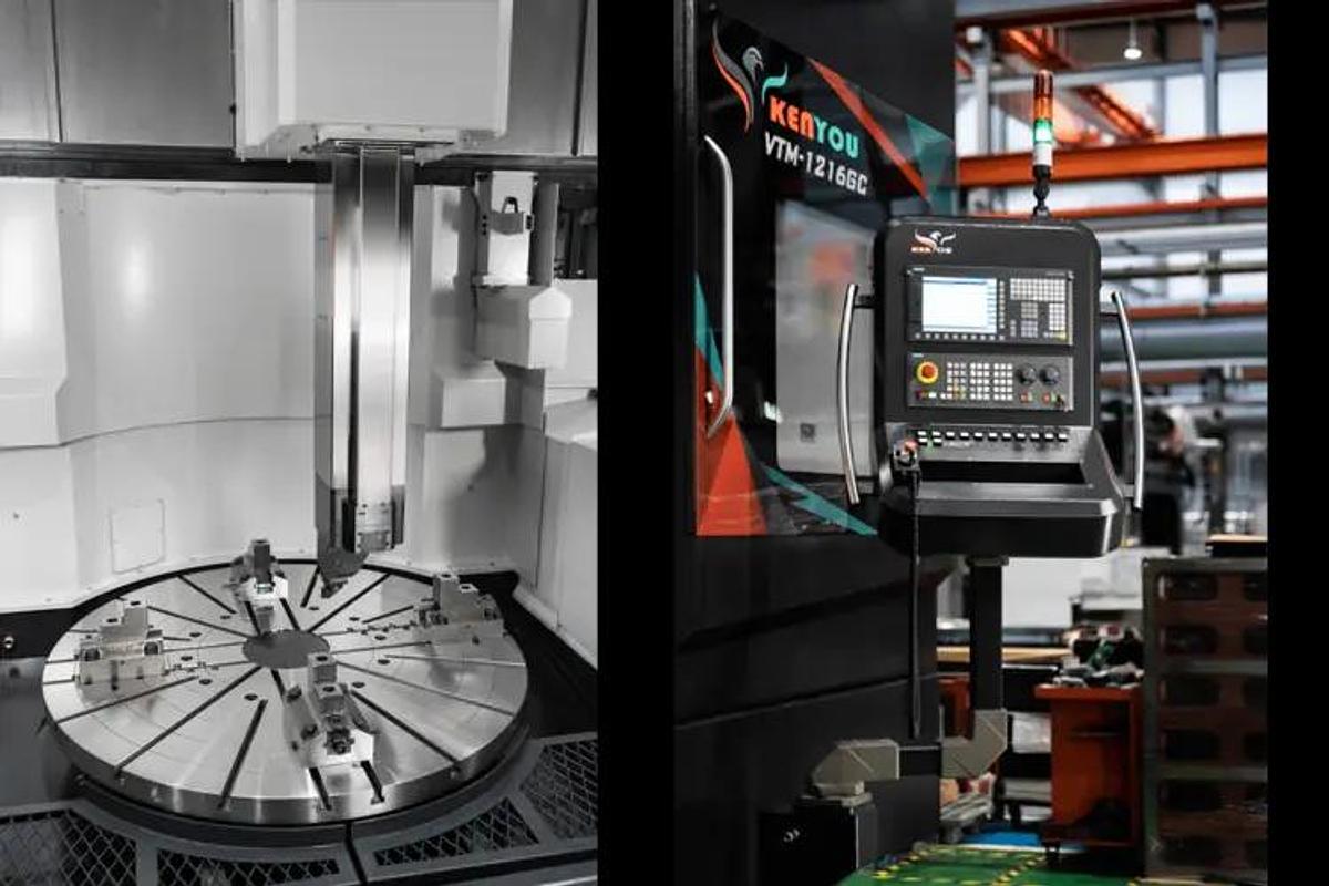2025 KENYOU VERTICAL BORING MILL Model VTM 1616, 62.99" Chuck, 70.86" Swing
