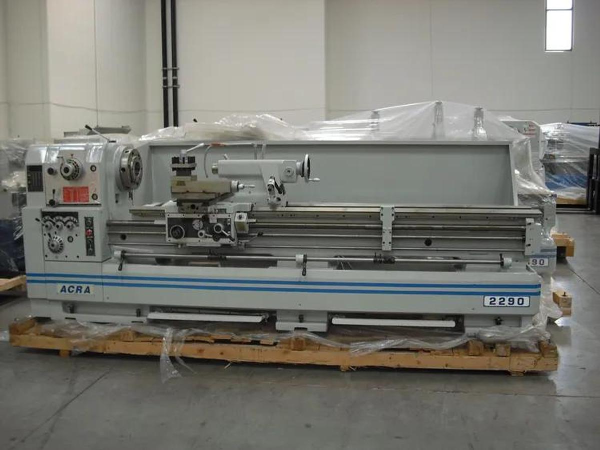 ACRA Precision Engine Lathe Model 2290ACH 22" Swing, 90" Between Centers