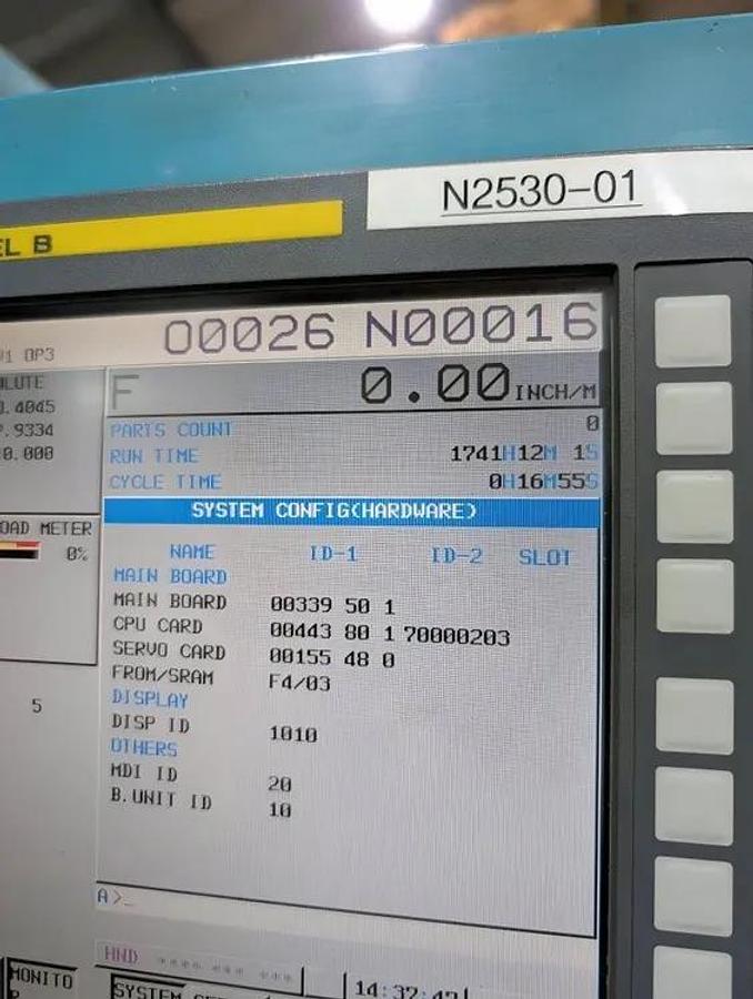 2014 DOOSAN PUMA 700L CNC LATHE, Swing 40.55"; CC 126", Tool Setter, Hyd Steady, Swarf Conveyor