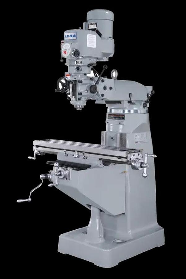 ACRA Model LCTM-1 EVS 10" x 54" Variable Speed Vertical Knee Mill