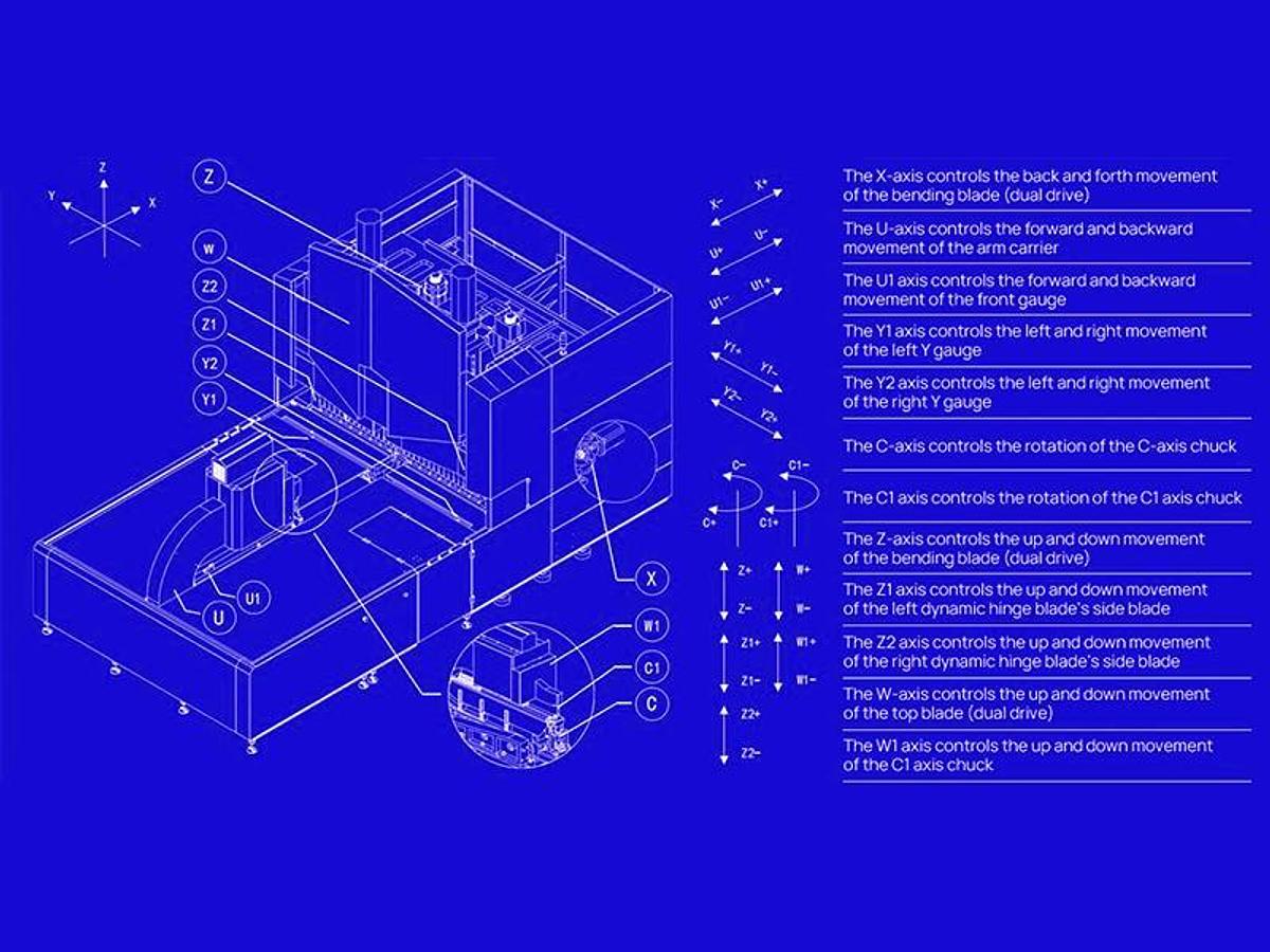 2026 ADH Machine Tool PB-A3200 Panel Bender 120" Length