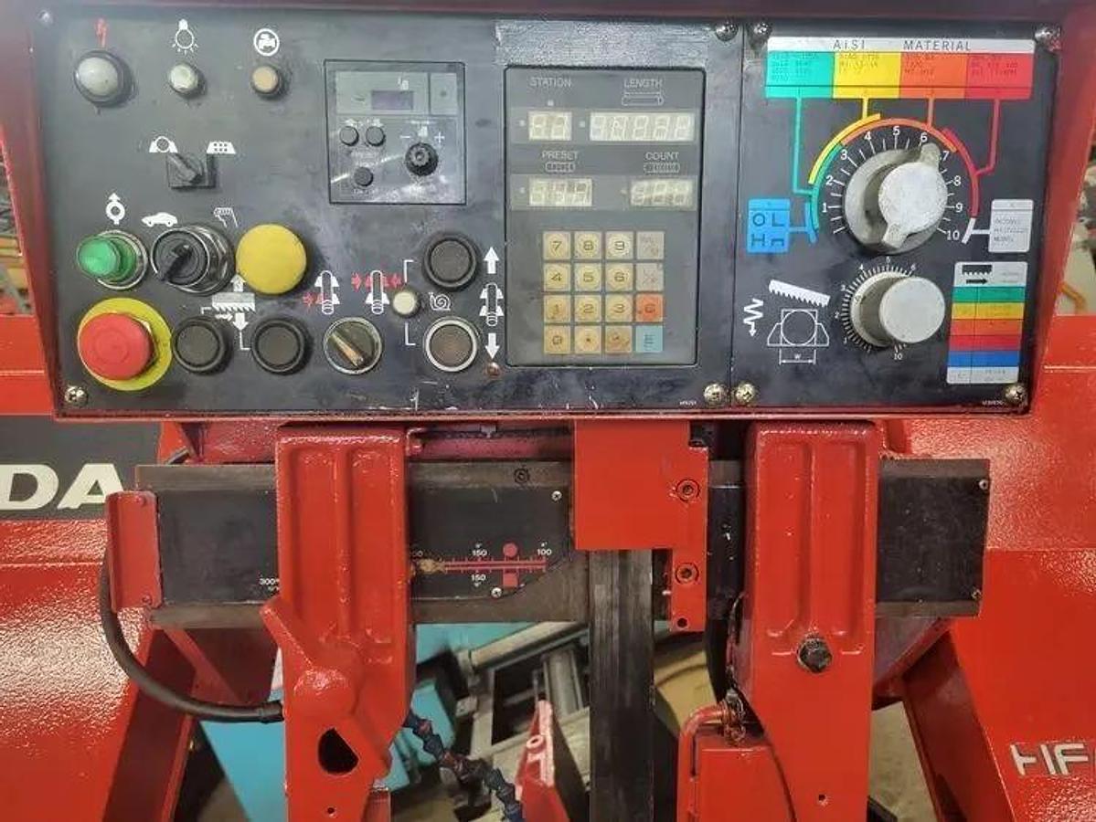 AMADA HFA 250W, Fully Automatic, Programmable Bands saw, 10" x 12"