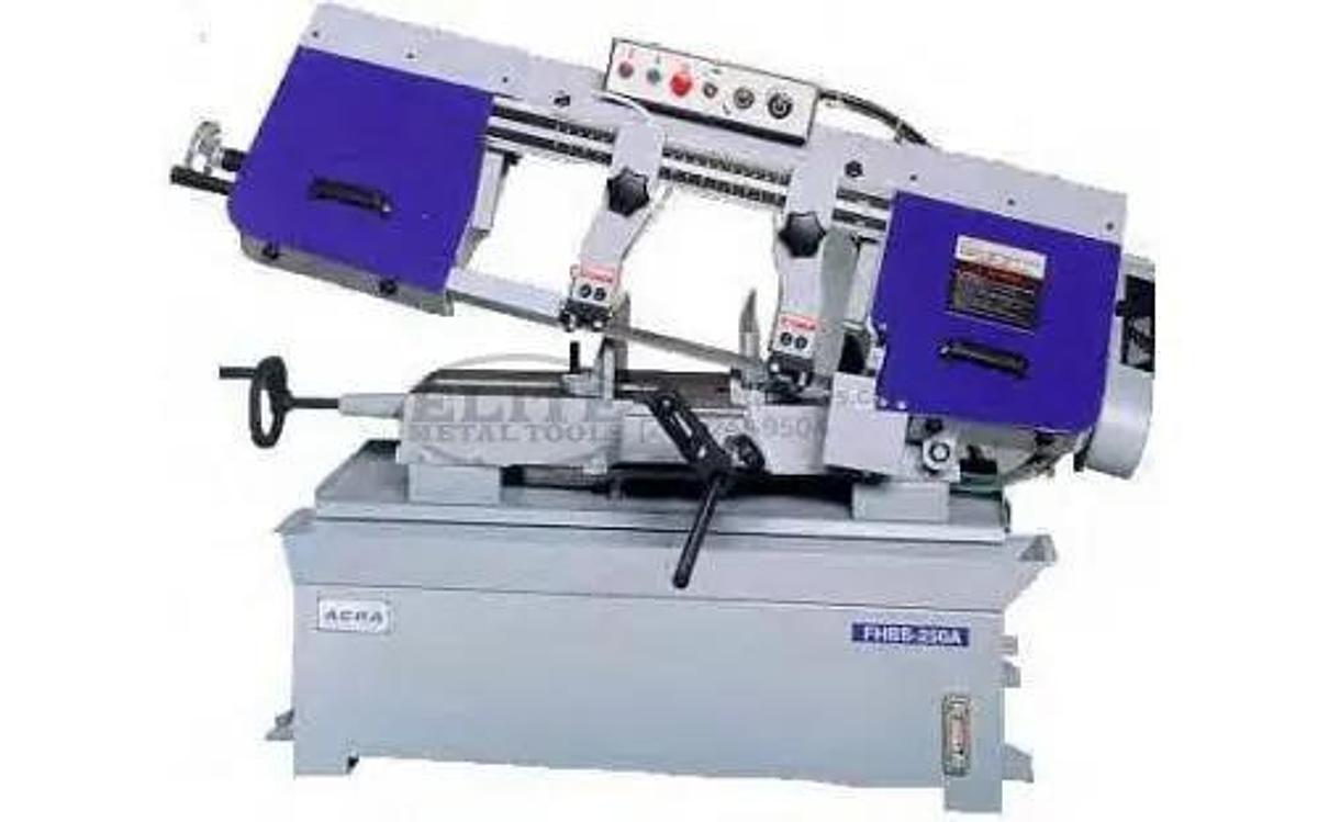 ACRA Semi-Auto Variable Speed Horizontal Bandsaw Model BS-250V 9" x 16" rect. capacity; 10" round