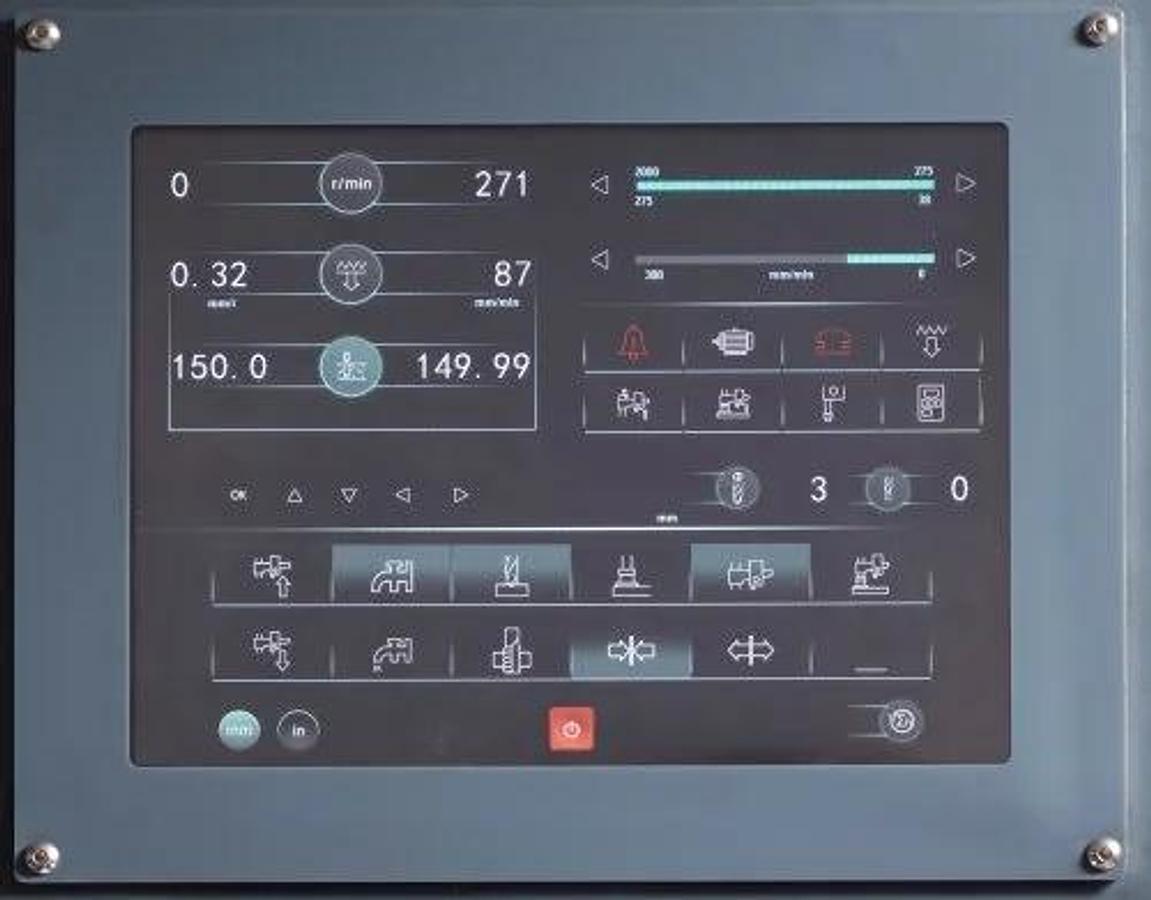KNUTH 4' Radial Drilling Machine Model R 60 VT w/Touch Screen