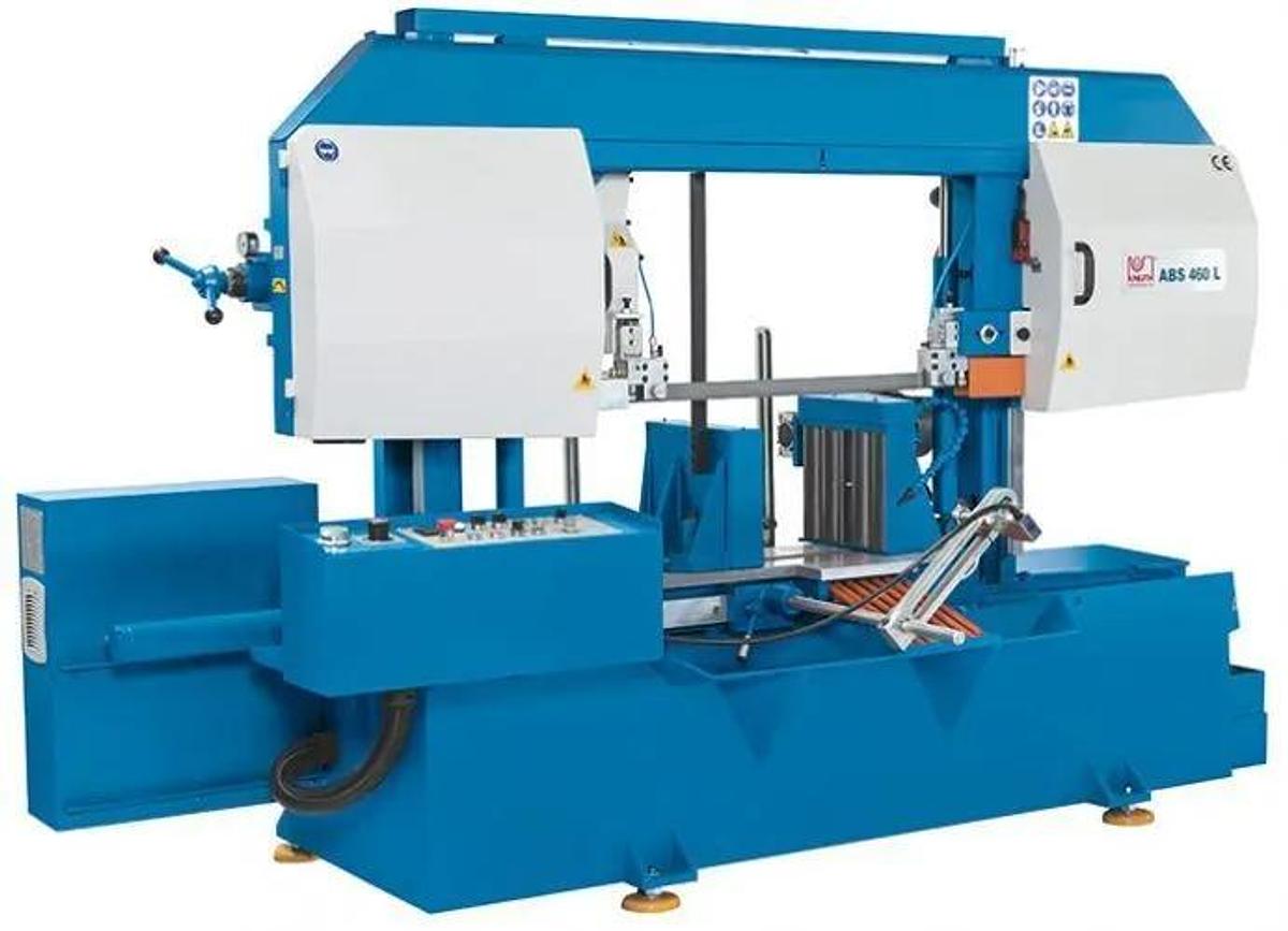 KNUTH Twin Column, Fully Automatic Horizontal Bandsaw. Model ABS 460L