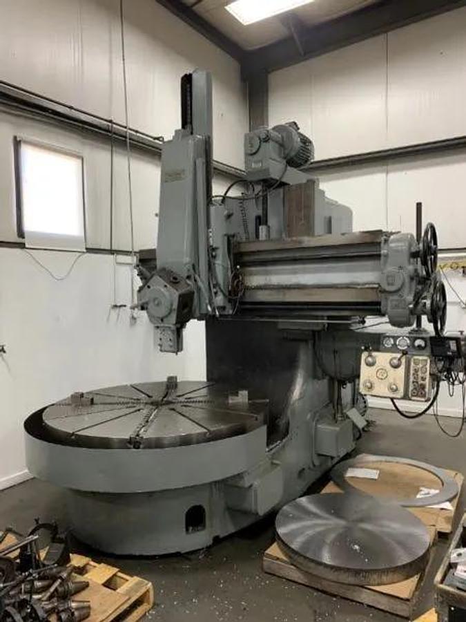 Used WEBSTER & BENNETT MODEL 72 Vertical Boring Mill