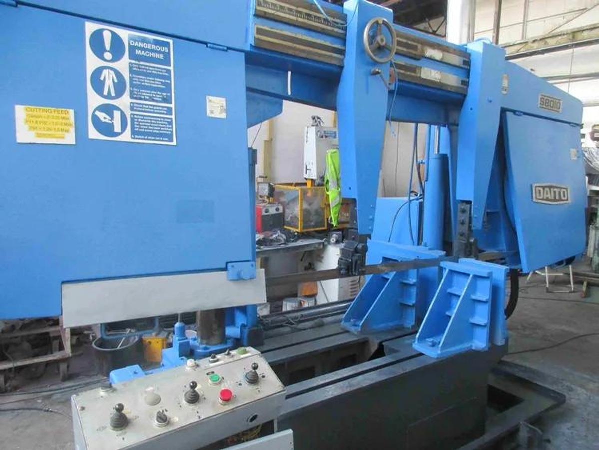 Used DAITO Horizontal Bandsaw Model S8010 Round Capacity 31"