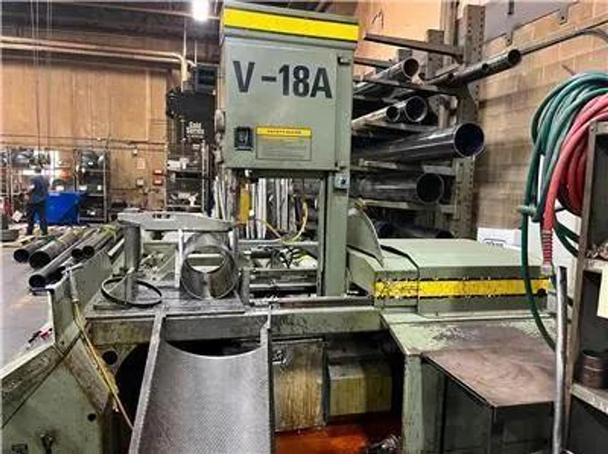 2000 HYD-MECH V-18A 18' X 20' Automatic Vertical Tilt Frame Saw