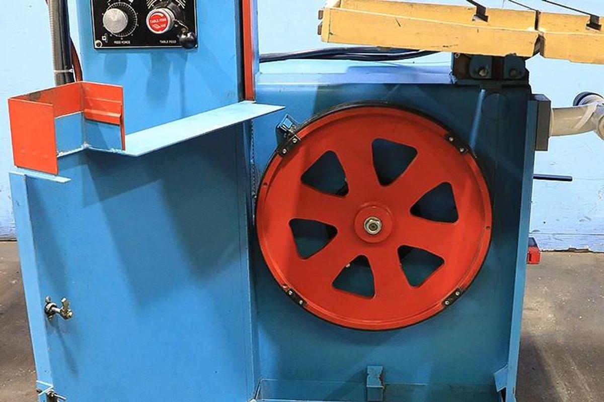 DOALL VERTICAL SAW Model 2012-VH  Machine Capacity: 20" x 12" Throat, Band to Column: 20", Table Tilt 10 degree POS & 45 degree NEG
