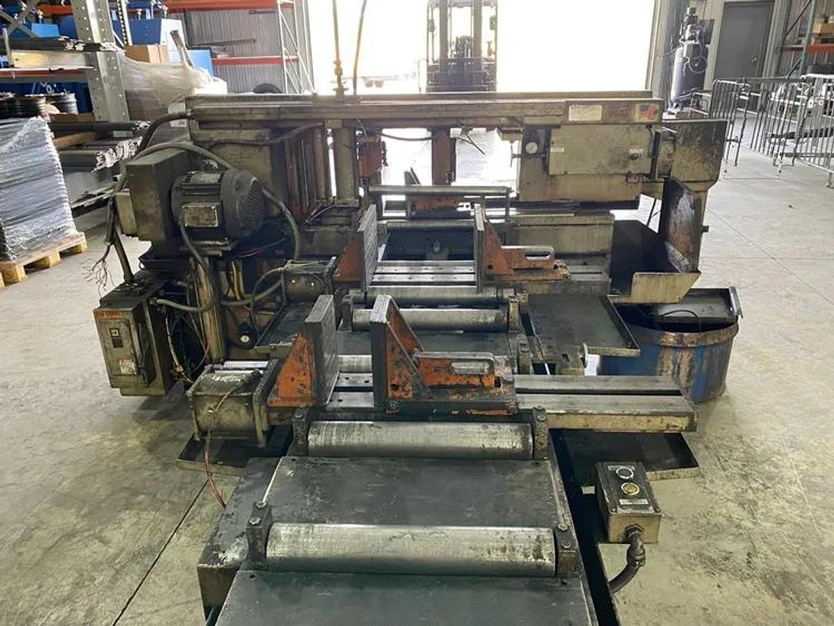 HEM H120A AUTOMATIC HORIZONTAL BAND SAW, 14" Round, 16" Flat, 1/1/4" Blade