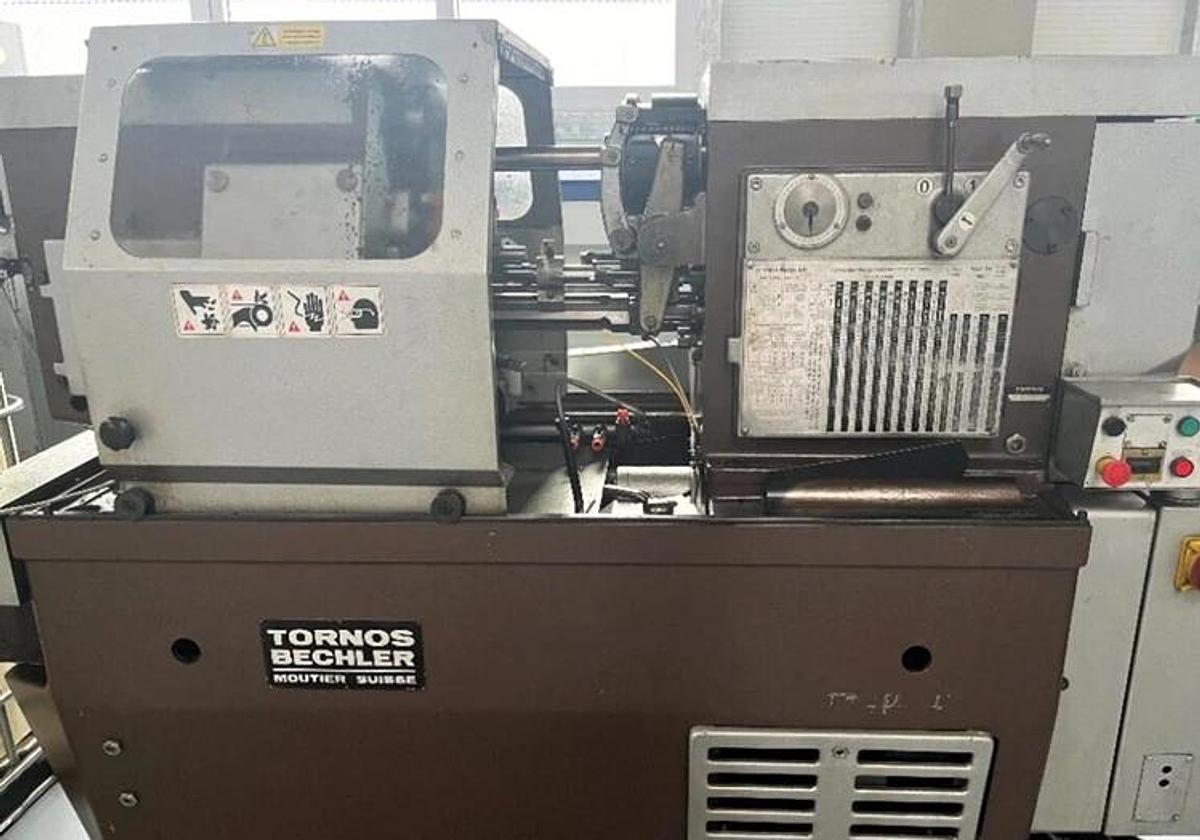 Used 1995 TORNOS BECHLER Model SAS-16 Multi-Spindle Swiss Automatic Screw machine