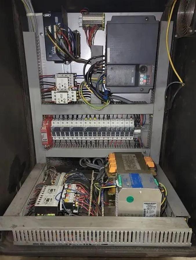 Used HYD-MECH Model 23A, Programmable up to 100 jobs, On demand hydraulics, Overhead bundle clamping