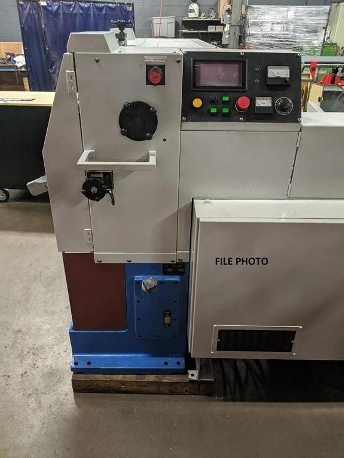 Used Rebuilt 2003 TSUNE CNC Cold Saw Model TKSC 101GL, 4.3"Capacity, with Barfeed