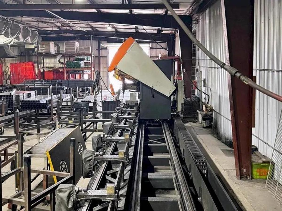 Used ELUMATEC SBZ130, 3 Axis Profile Machining Center, Turret w/8 tools, German Engineering