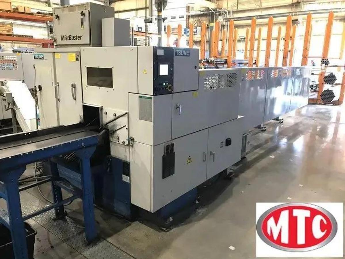 2013 TSUNE TK5C 160GL High Speed Circular Saw, 6" Capacity, Set up for cutting ferrous material