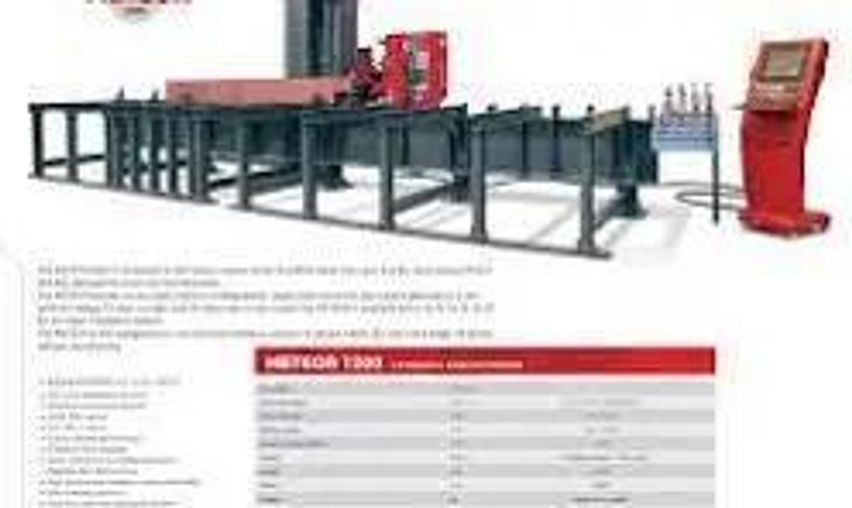 AKYAPAK Single Spindle Beam Drill Line Model Meteor 1200