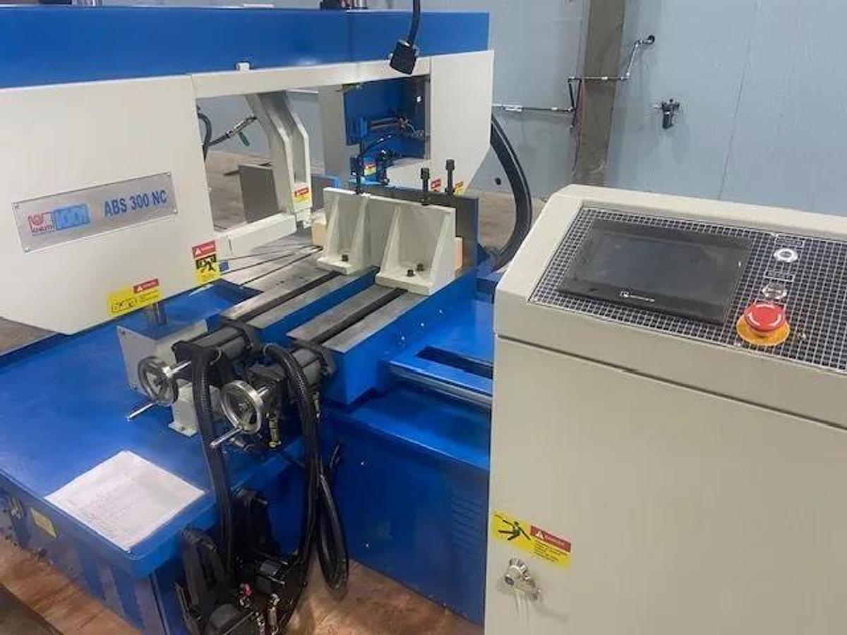 2025 KNUTH ABS 300 Mitering, NC controlled double column design with programmable cutting angle