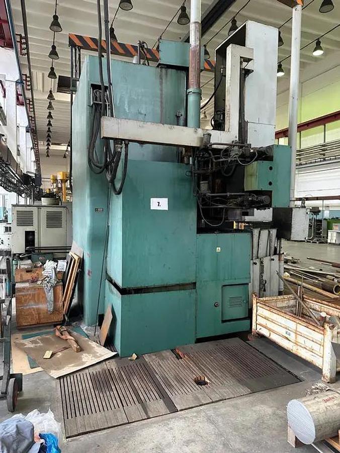 Used TOS SKJ20A VERTICAL BORING MILL