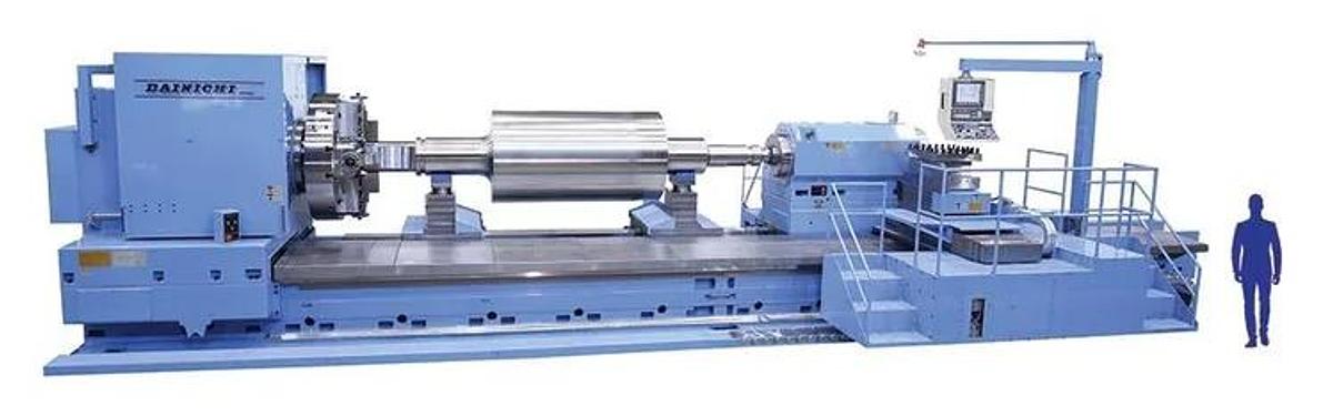 DAINICHI CNC Roll Turning Engine Lathe Model DR112