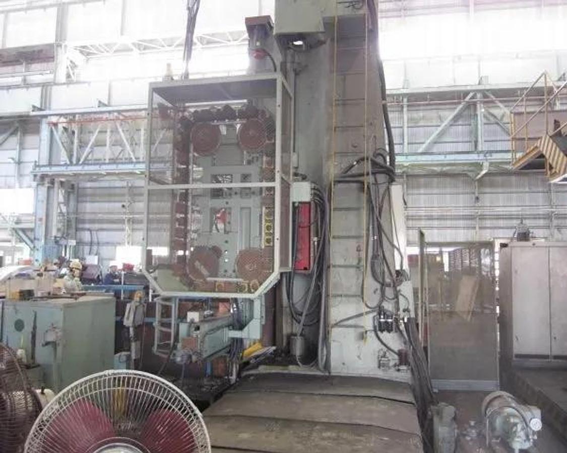 Used Used O-M TMS 30/70 Vertical Turret Lathe; 118" Table, 276" Swing, 112" Under the Rail
