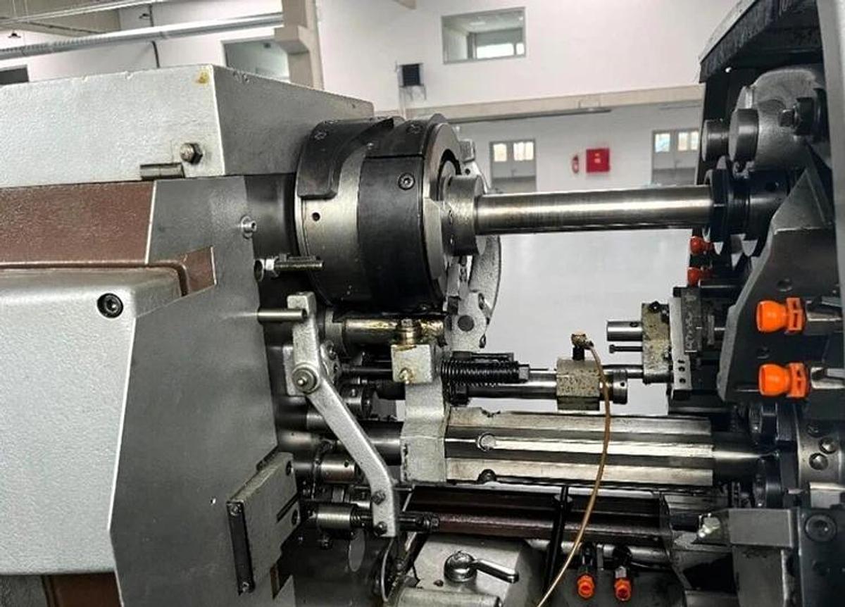 Used 1995 TORNOS BECHLER Model SAS-16 Multi-Spindle Swiss Automatic Screw machine