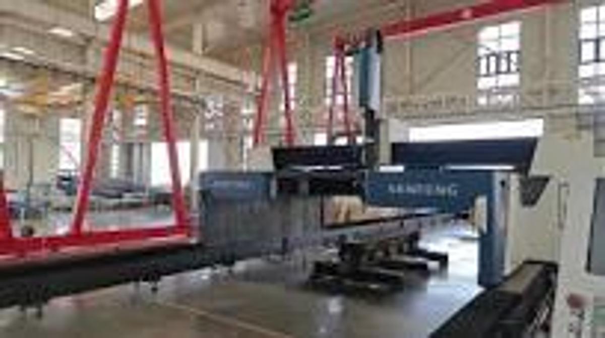 2025 SENFENG Model SF 1500CH, Large H-Shaped (I Beam) Steel Cutting Laser Production Line