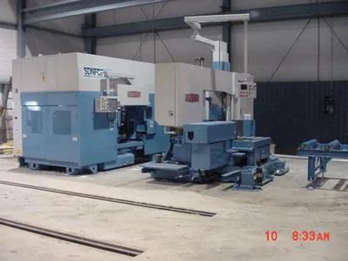 Used DAITO High Speed Drill for Structural Steel Model SDNFC 050 40" X 20" Capacity, 3 Spindles