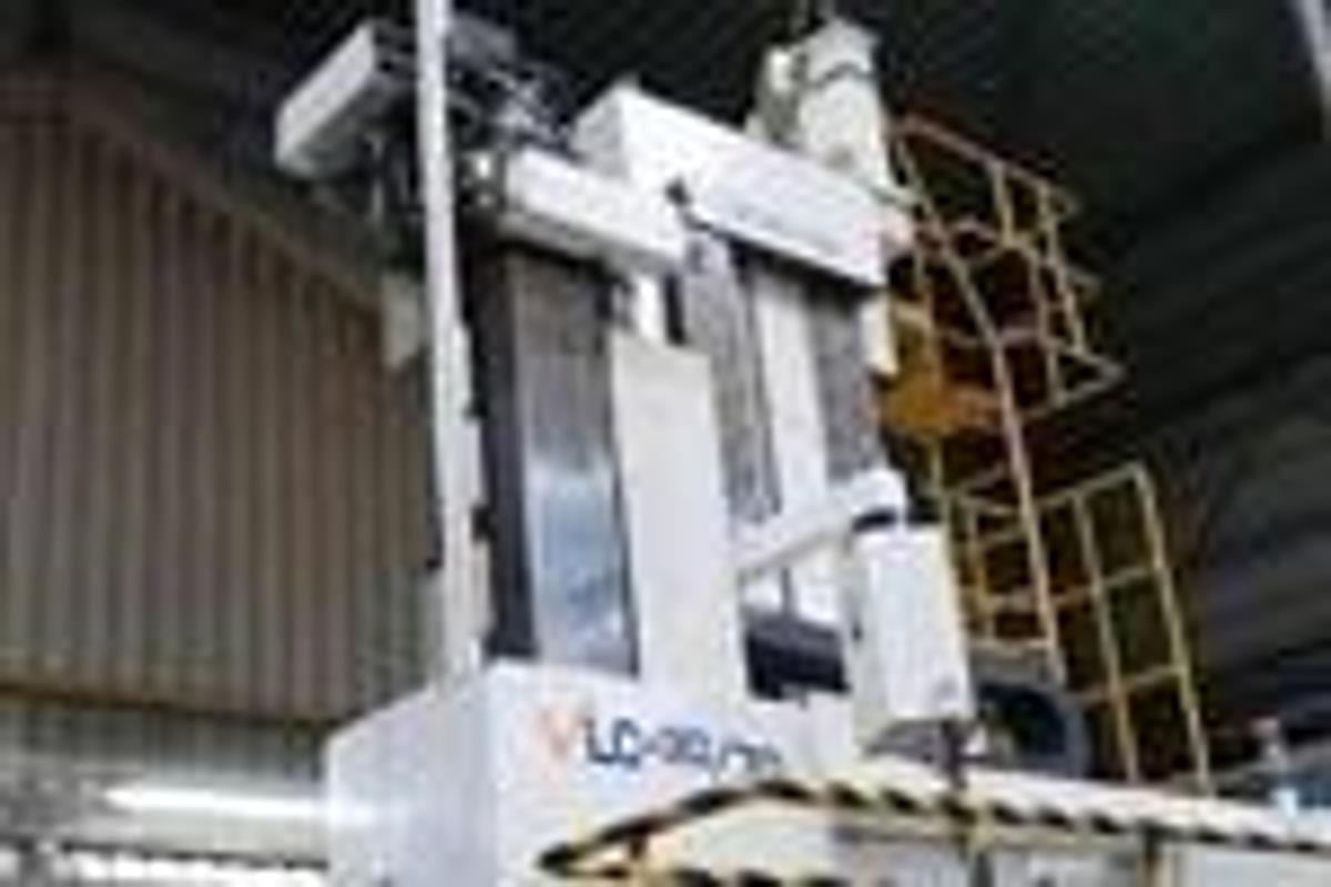 Used HANKOOK CNC VTL Model VLC 30/70 w/ 24 ATC, & C axis & live tools, Under Power, 2016 Refurb