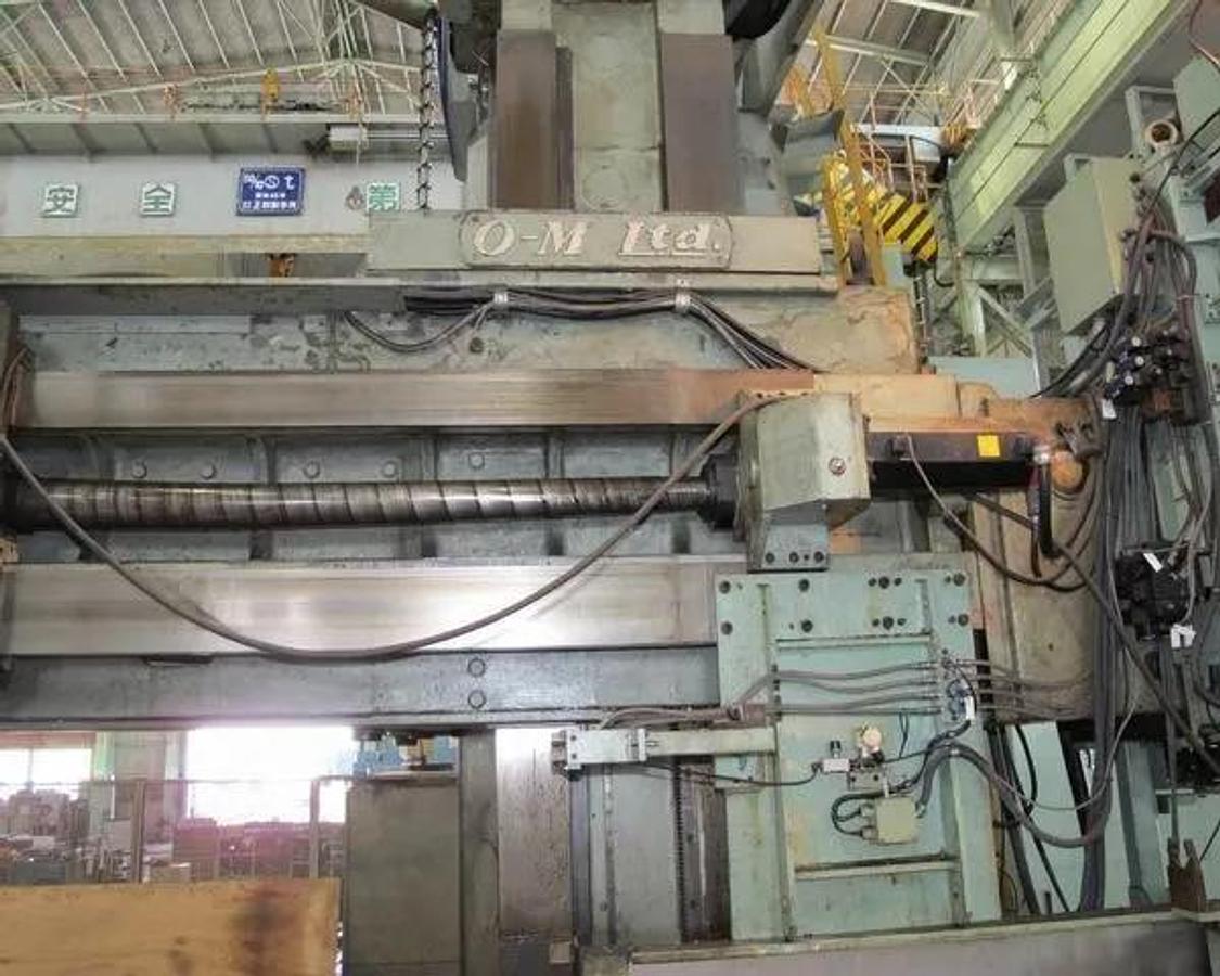 Used Used O-M TMS 30/70 Vertical Turret Lathe; 118" Table, 276" Swing, 112" Under the Rail