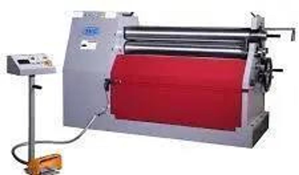2024 GMC Model HBR-0625 6' x 1/4" Plate Roll, Hydraulic 5 HP