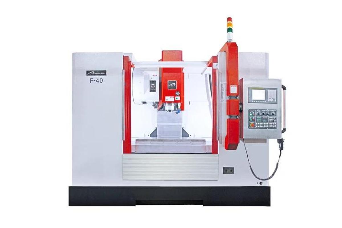 AURORA SEIKI Vertical Machining Center Model F-40 40" x 20.5" x 20" Capacity, w/ Coolant through spindle