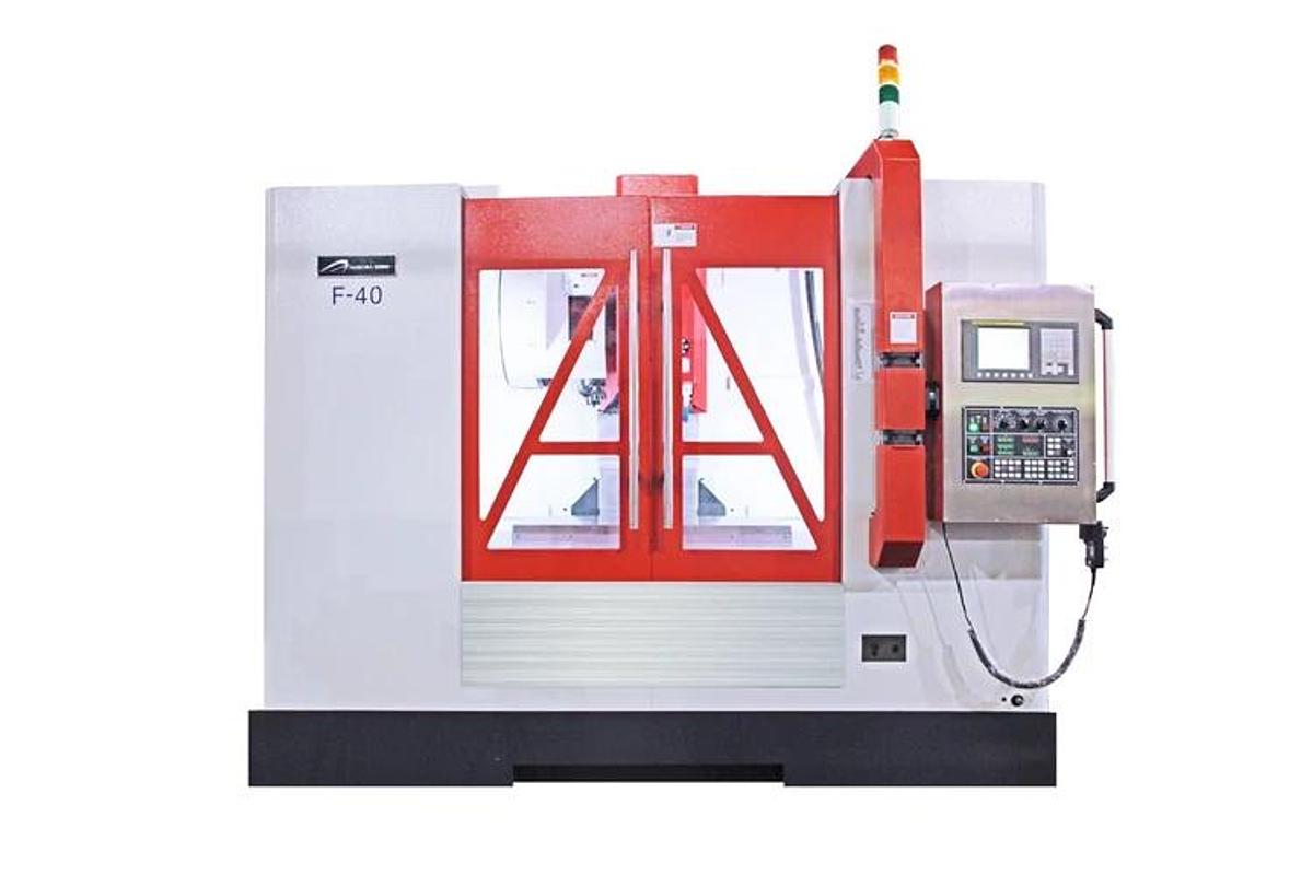 AURORA SEIKI Vertical Machining Center Model F-40 40" x 20.5" x 20" Capacity, w/ Coolant through spindle