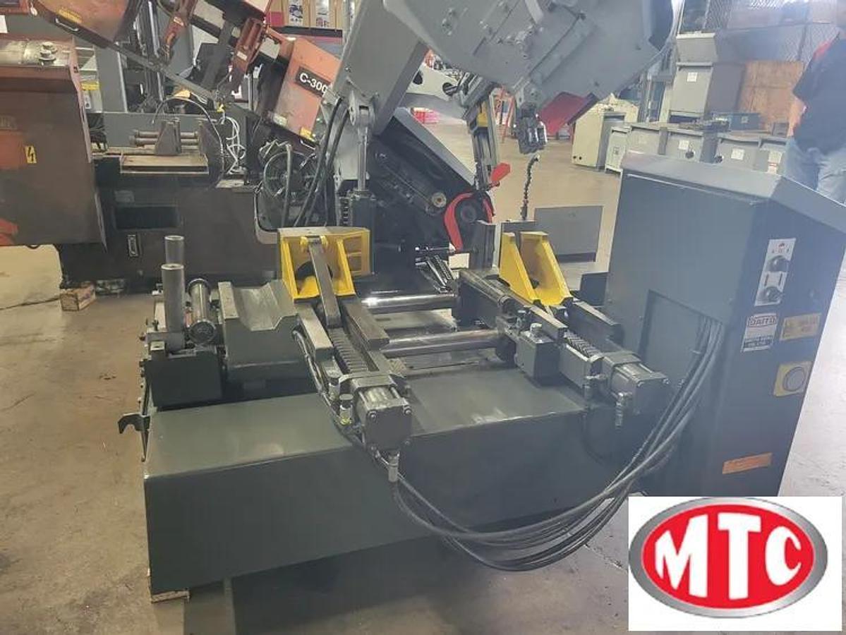 Used DAITO Model GA260 Fully Automatic NC Programmable Bandsaw, with Variable Vise Pressure