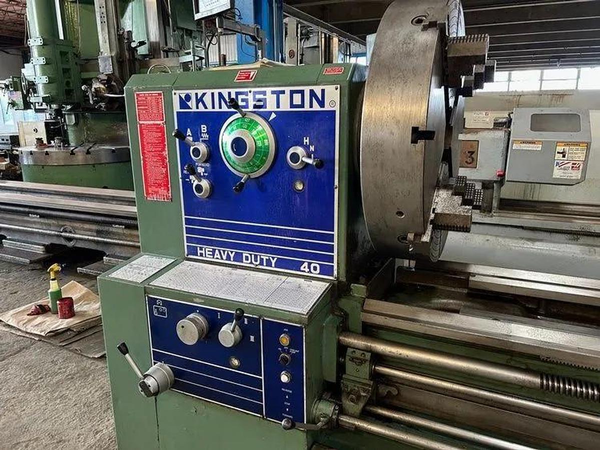 40"x120"cc KINGSTON Engine Lathe, New 2012, Model HR 3000