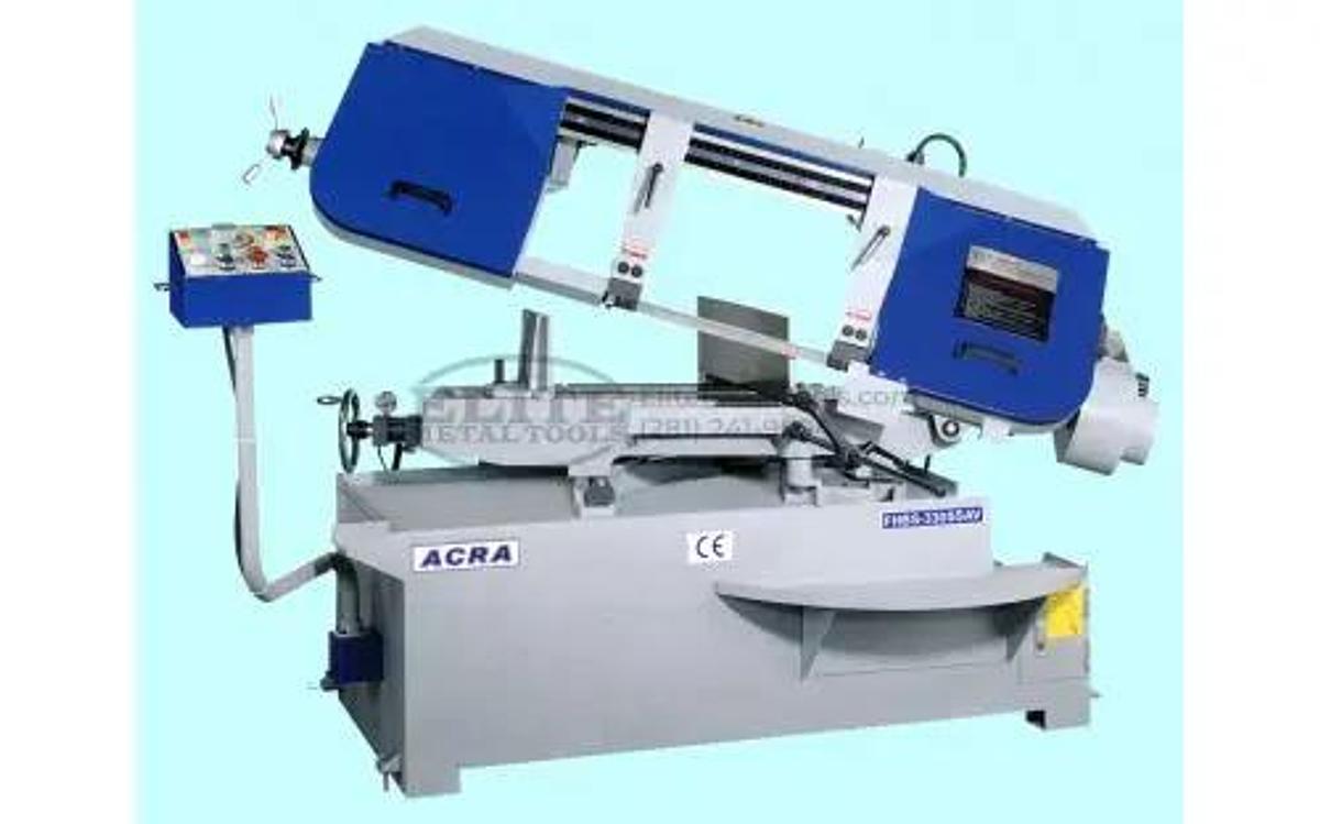 ACRA 13" Variable Speed / Semi Auto / Miter Horizontal Bandsaw Model BS 330 SSA