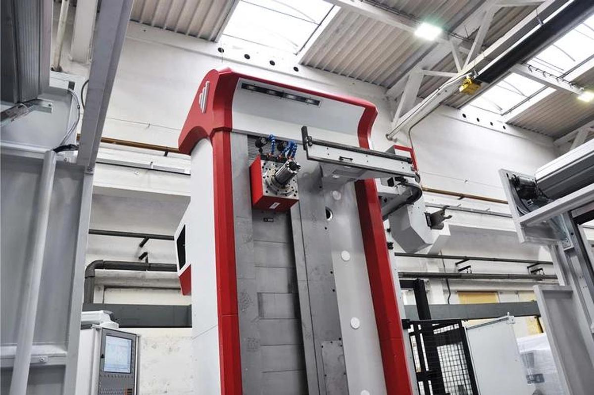 FERMAT/LUCAS Model WFT 11 - horizontal table-type boring mill