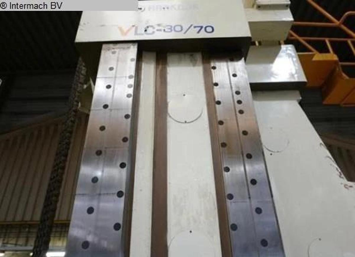 Used HANKOOK CNC VTL Model VLC 30/70 w/ 24 ATC, & C axis & live tools, Under Power, 2016 Refurb