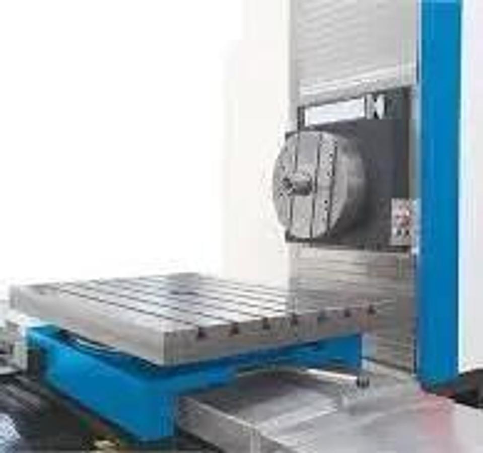 2009 KNUTH Model BO 110 CNC Horizontal Boring Mill 4.33" Spindle Dia., Table 43" x 38"