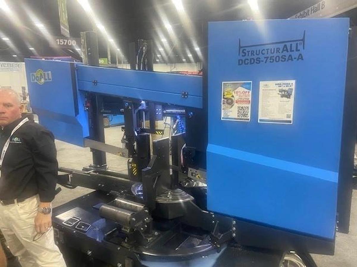 DOALL Dual Column Semi Automatic Band Saw DCDS-750SA-A 20" x 29.5" Capacity