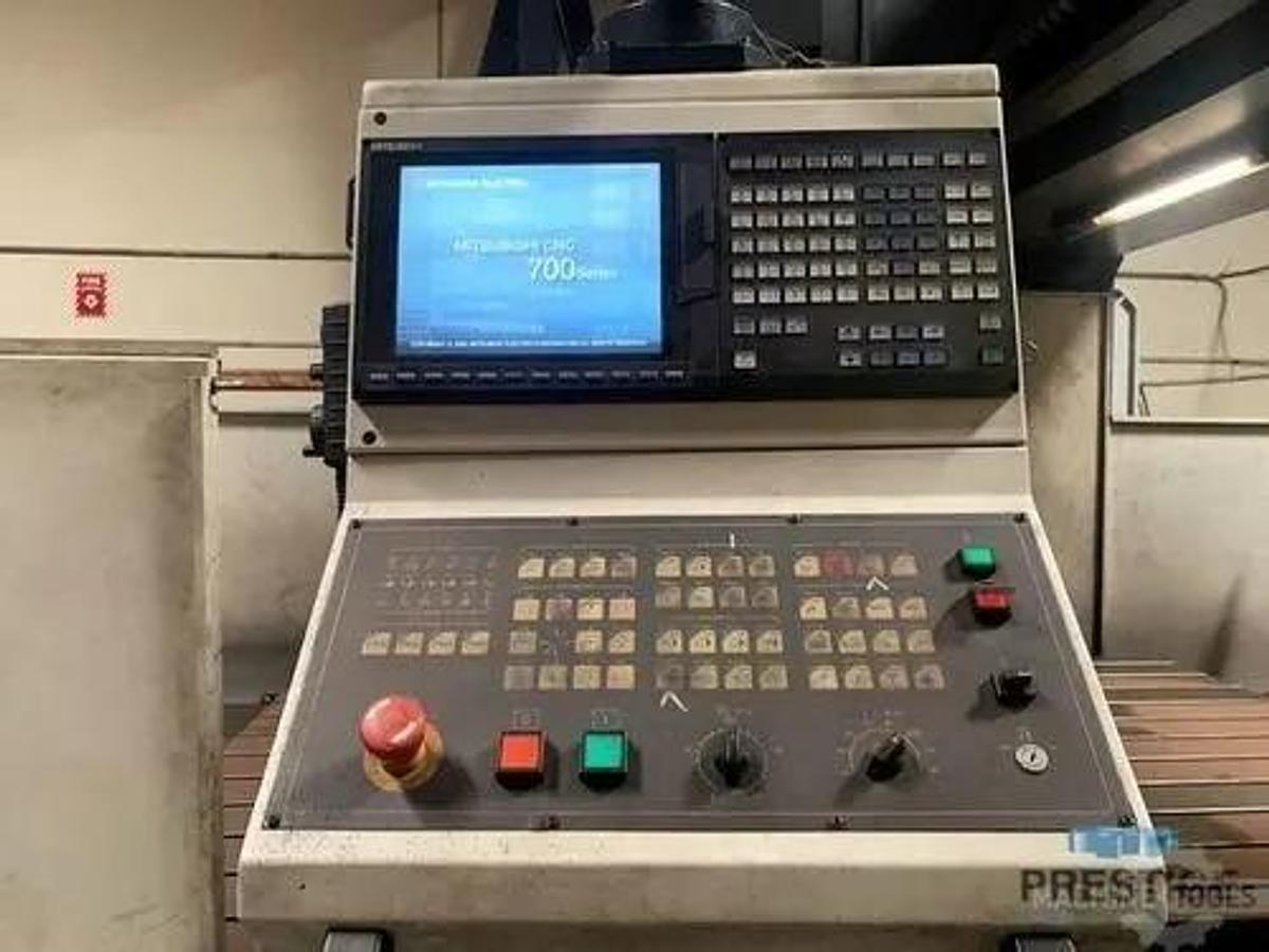 Used USED 2008 Mighty Viper DZ-3240 Bridge Mill, Travels 120˝ X x 94˝ Y x 42˝ Z, 6,000 rpm (IN STOCK)