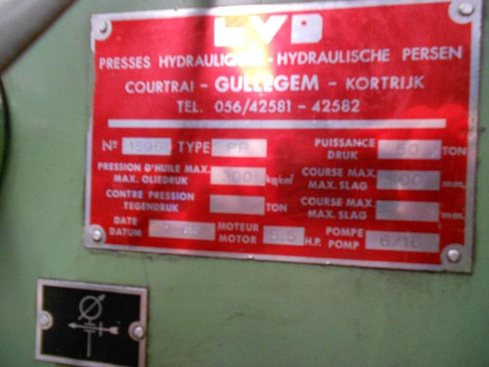 Gebruikt plooibank lvd PP 00