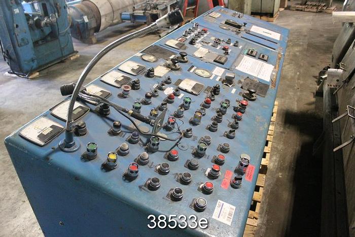 Used Black Clawson KK-20 2-Roll Calender Stack, 102" wide #38533