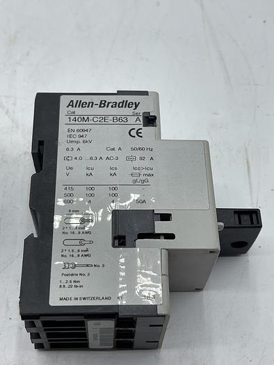 Used AB ALLEN BRADLEY 140M-C2E-B63 Ser A 