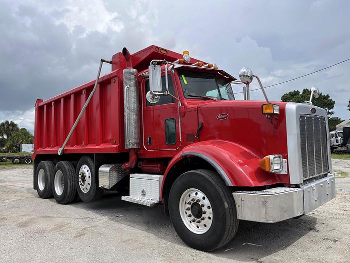 Used 2011 PETERBILT 365 Tri-Axle Dump Truck #5595