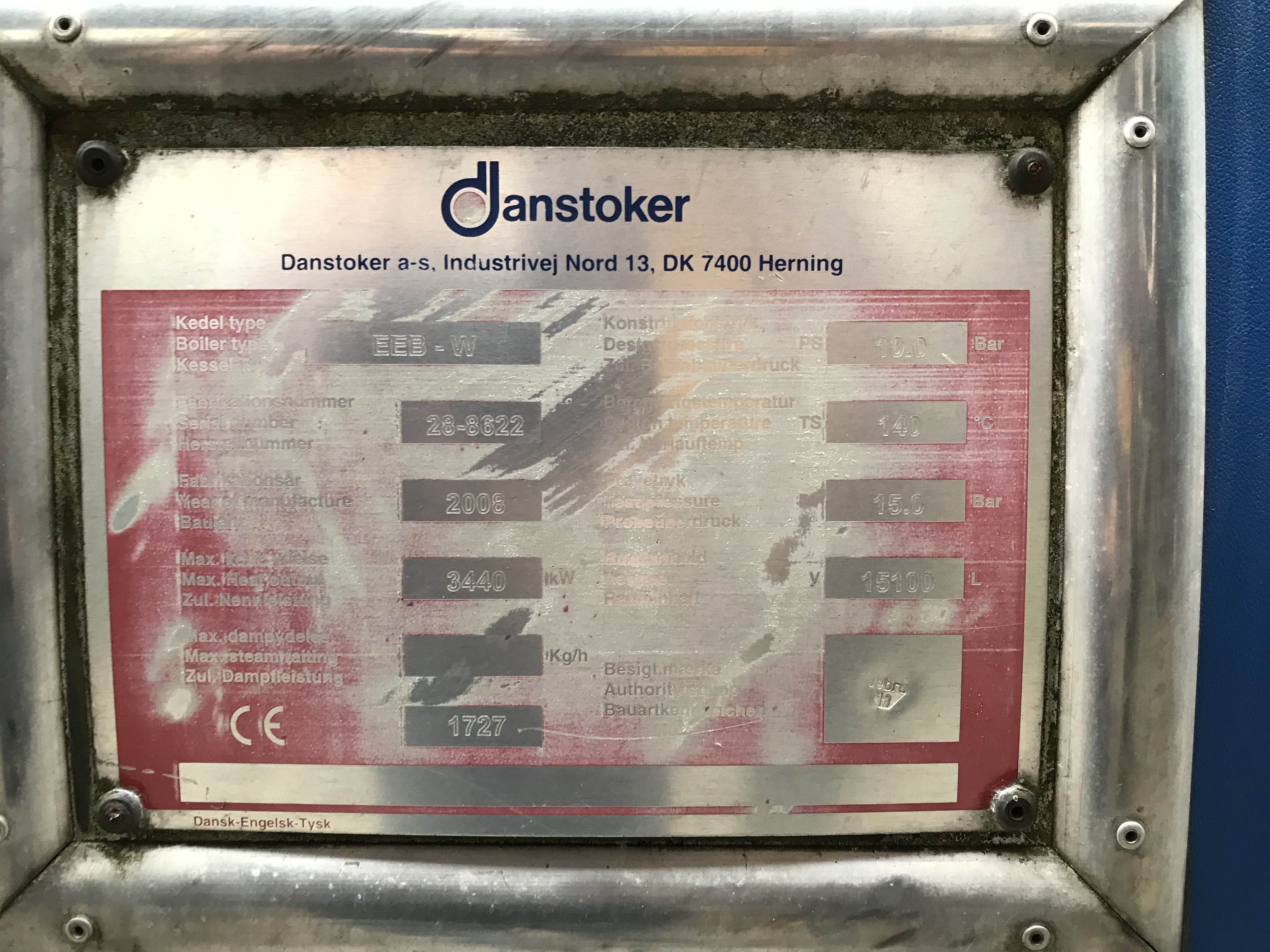 2008 WARTSILA W20V32 / A.VAN KAICK GEN.SET 11250 KVA NEW