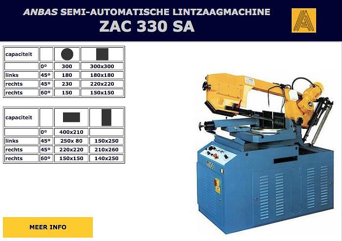Used BRUGT SEMI-AUTOMATISK BÅNDSAV
