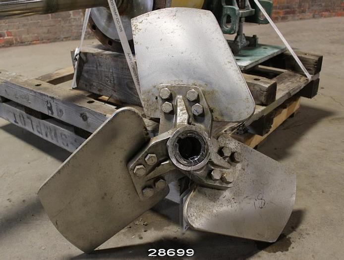 Used Lightnin 35V0 Agitator Side Mount, 34" Propeller Diameter #28699