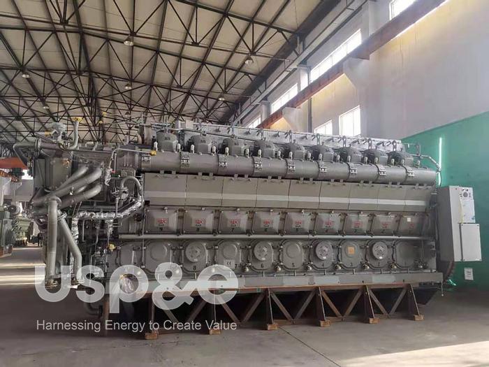 7 MW New MAN 18V32/40 HFO Generator