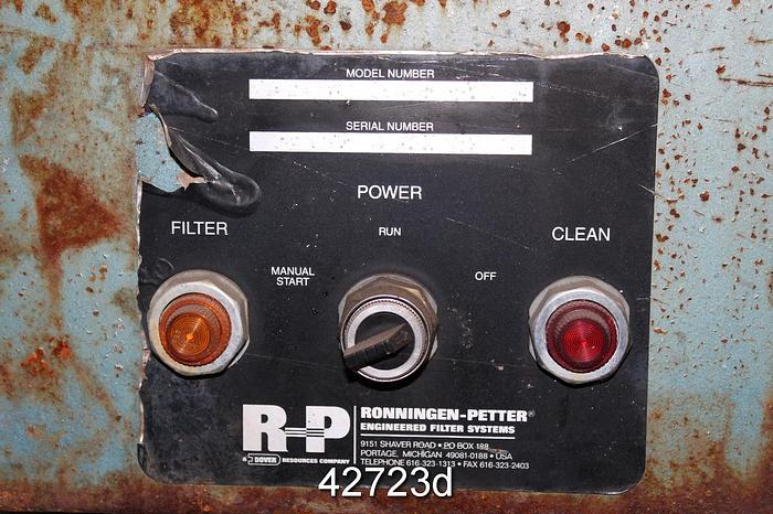 Used Ronningen Petter F-Series 3300 10-bank Canister Filter #42723