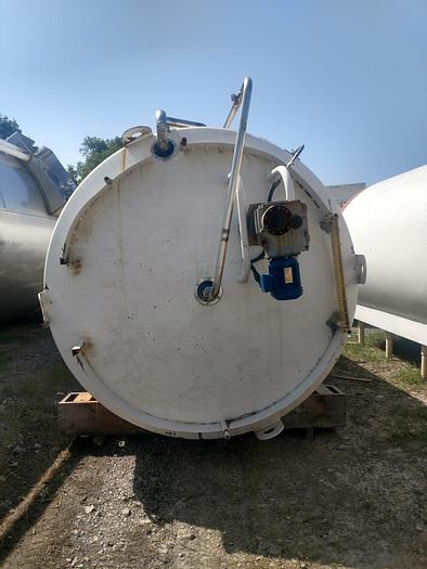 Used 6,500 GALLON DCI REFRIGERATED VERTICAL SILO TYPE STORAGE TANK – S/S (#9532)